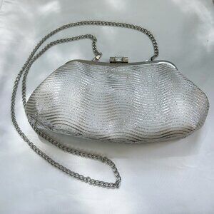 Nina Small Vintage White Purse